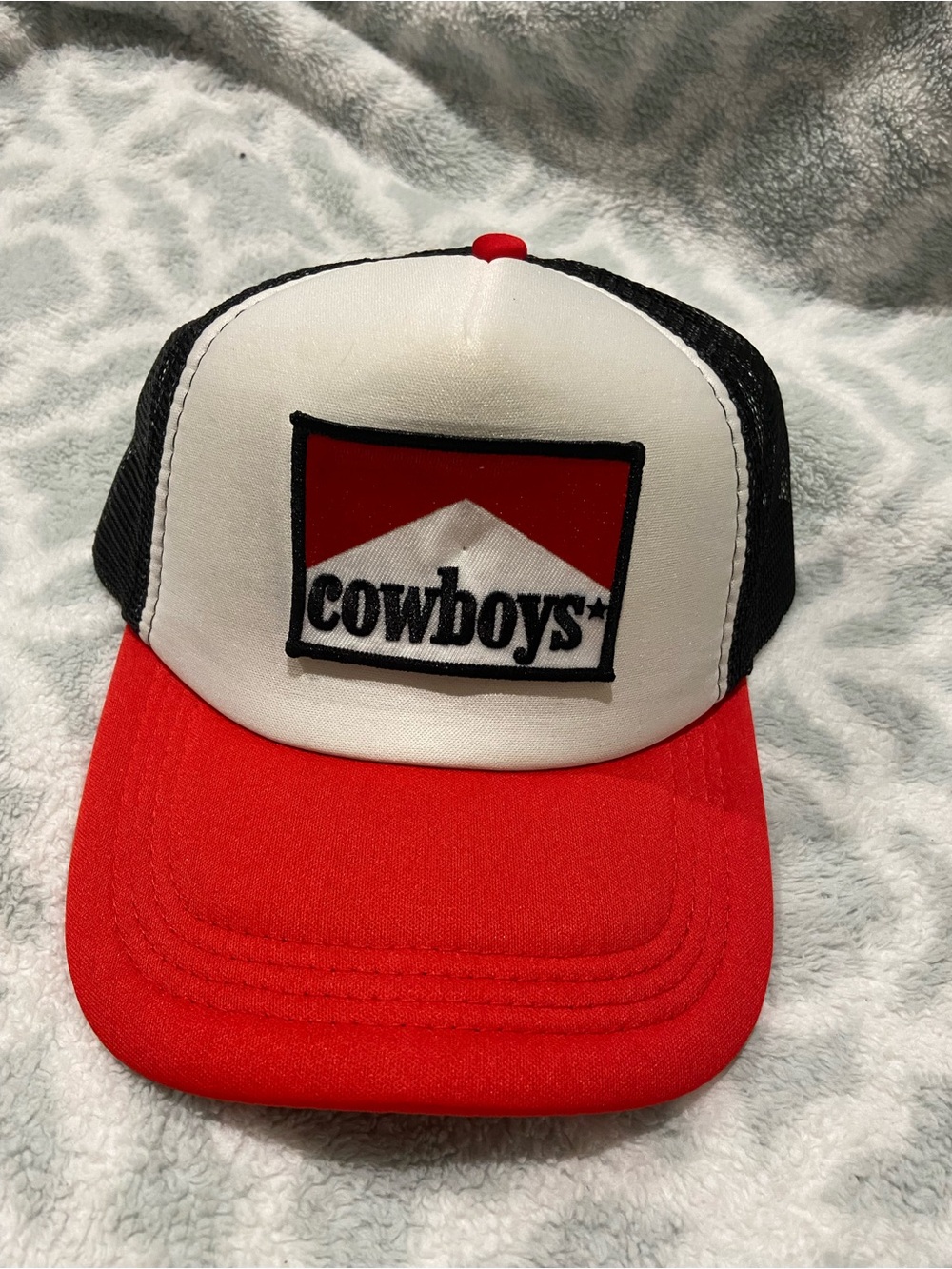 Cowboys Patch Trucker Hat